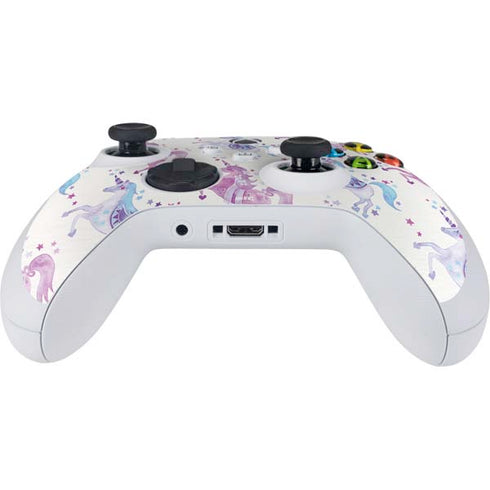 Cat Coq Purple Unicorns Xbox Series S Controller Skin